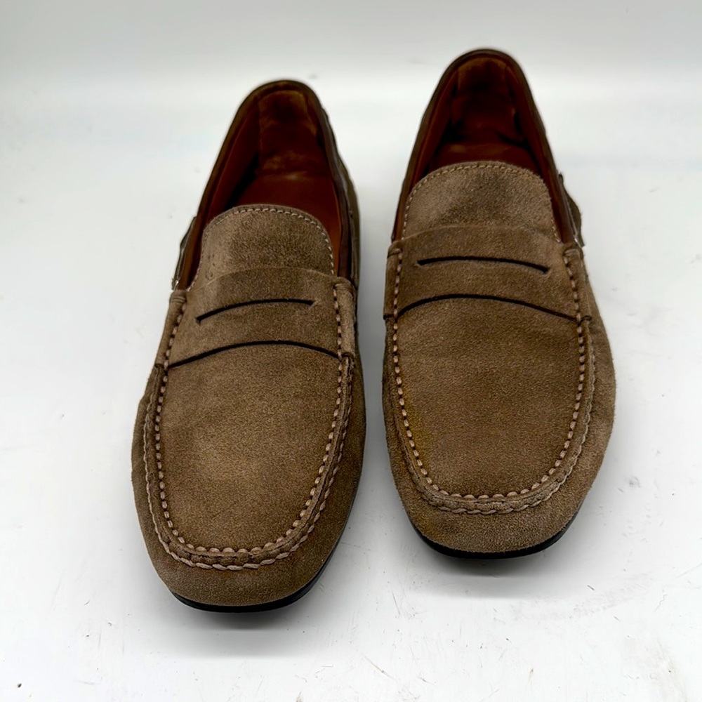 Tombolini Suède loafers /boat shoes US 8